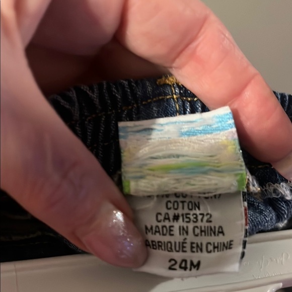 Sesame Street Kids Denim Jeans with Red Embroidery’s - Picture 5 of 5